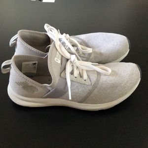 Grey and White New Balances
